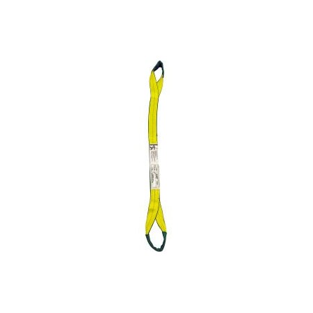 Mazzella Lift America 6' Poly Web Sling Eye & Eye, 5120/6400/12800 Lbs Cap S152037